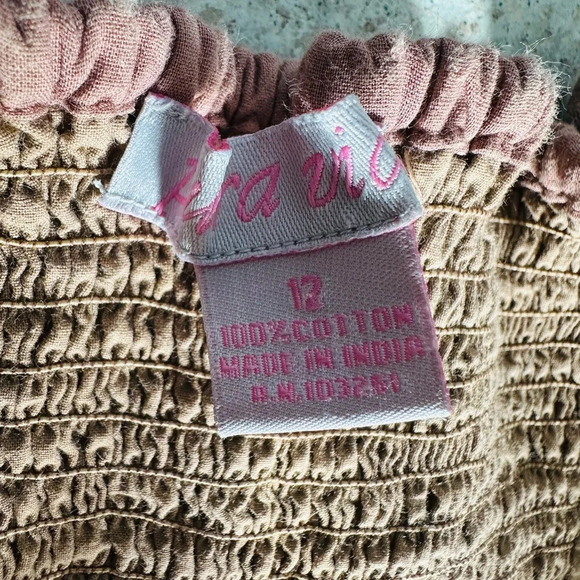 ZIA VIA ~ Women’s fully lined spaghetti strap dress w/sequins and beads size 12 - Picture 3 of 8